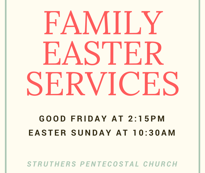 Easter Services 2018